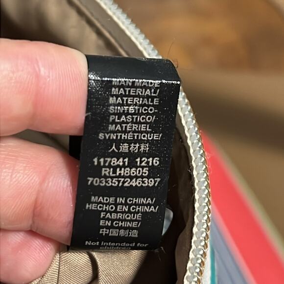 RELIC OH happy day shoulder tote spring summer striped purse minor flaws shown - Picture 10 of 16